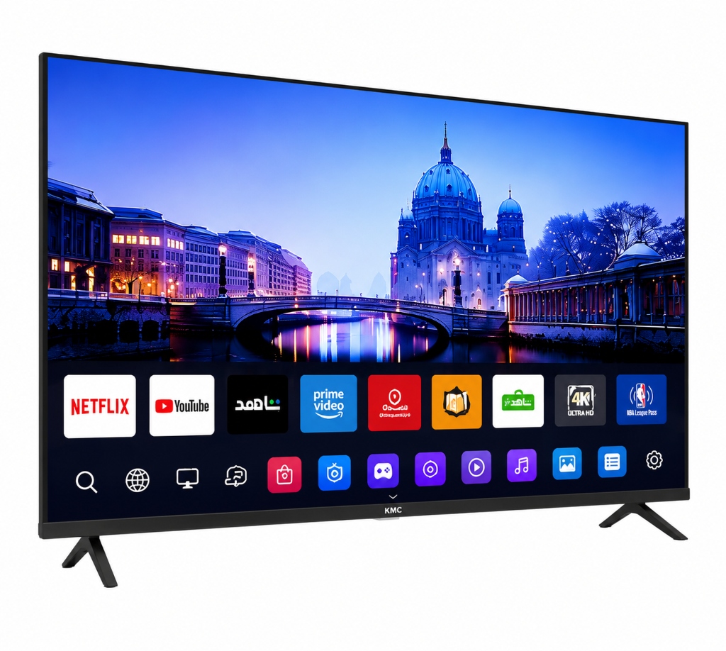 شاشة KMC كيو ليد QLED سمارت 4K بنظام webOS